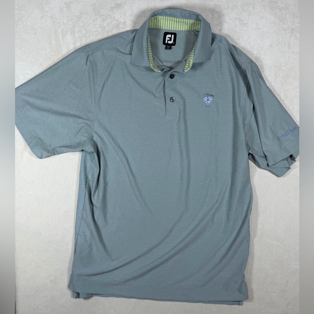 FootJoy Size M Camargo Country Club Indian Hill Ohio Cincinnati Polo Shirt